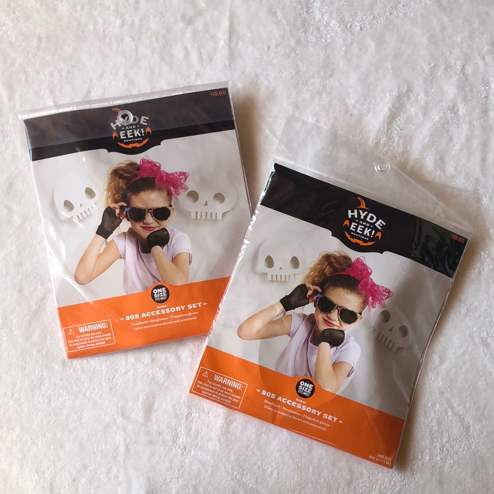 Kids 80s Accessory Set
